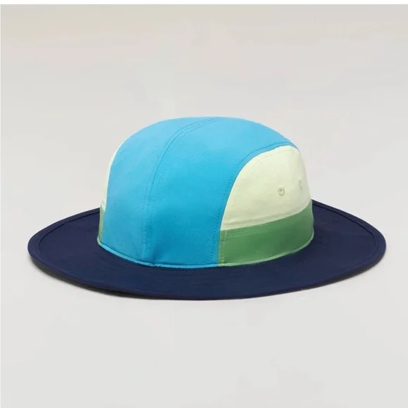 Cotopaxi Navy Bucket Hat with Olive Accent Adventure Hat - Picture 4 of 6